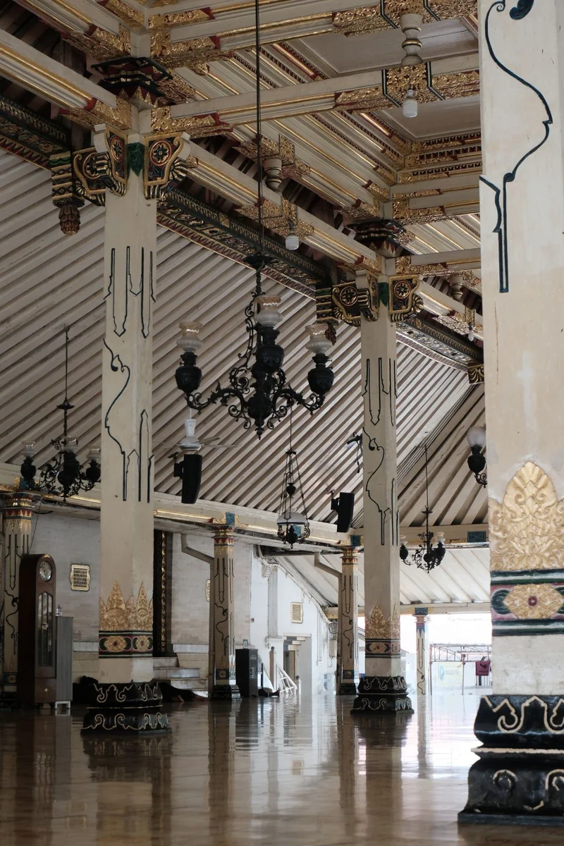 Interior Keraton Yogyakarta